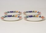 Set of Four Vintage Villeroy & Boch "Acapulco" Bird Motif Deep Oval Plates - Image 4