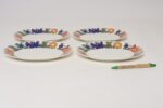 Set of Four Vintage Villeroy & Boch "Acapulco" Bird Motif Deep Oval Plates - Image 9