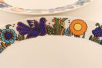 Set of Four Vintage Villeroy & Boch "Acapulco" Bird Motif Deep Oval Plates - Image 13