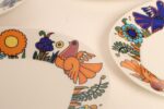 Set of Four Vintage Villeroy & Boch "Acapulco" Bird Motif Deep Oval Plates - Image 11