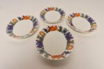 Set of Four Vintage Villeroy & Boch "Acapulco" Bird Motif Deep Oval Plates - Image 3