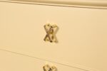 Vintage Ten Drawer Dresser Debonaire Cabinet with Brass X Pulls by Paul Frankl - Image 21