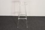 Single Vintage American Hollywood Regency Style Lucite Bar Stool - Image 5
