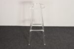 Single Vintage American Hollywood Regency Style Lucite Bar Stool - Image 5