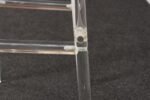 Single Vintage American Hollywood Regency Style Lucite Bar Stool - Image 13