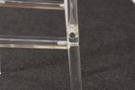 Single Vintage American Hollywood Regency Style Lucite Bar Stool - Image 13