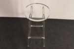 Single Vintage American Hollywood Regency Style Lucite Bar Stool - Image 7
