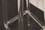 Single Vintage American Hollywood Regency Style Lucite Bar Stool - Image 14