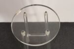 Single Vintage American Hollywood Regency Style Lucite Bar Stool - Image 19