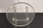 Single Vintage American Hollywood Regency Style Lucite Bar Stool - Image 19