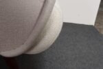 Pair of Italian Walnut and Gray and White Tweed Club Chairs after Marco Zanuso - Image 19