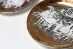 Set of Eight Vintage Gilded Roman Chariot Coasters by Piero Fornasetti with Box - Image 24