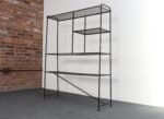 Mid-Century American Modern Iron Shelving Unit / Etagere by Freda Diamond - Image 2