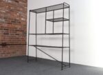 Mid-Century American Modern Iron Shelving Unit / Etagere by Freda Diamond - Image 2