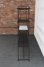 Mid-Century American Modern Iron Shelving Unit / Etagere by Freda Diamond - Image 7