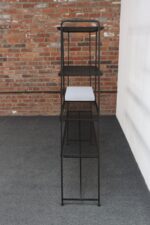 Mid-Century American Modern Iron Shelving Unit / Etagere by Freda Diamond - Image 7