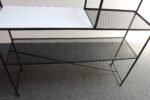 Mid-Century American Modern Iron Shelving Unit / Etagere by Freda Diamond - Image 11