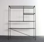 Mid-Century American Modern Iron Shelving Unit / Etagere by Freda Diamond - Image 10