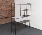 Mid-Century American Modern Iron Shelving Unit / Etagere by Freda Diamond - Image 8