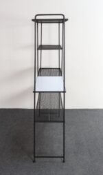 Mid-Century American Modern Iron Shelving Unit / Etagere by Freda Diamond - Image 6