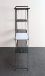 Mid-Century American Modern Iron Shelving Unit / Etagere by Freda Diamond - Image 6