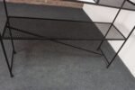 Mid-Century American Modern Iron Shelving Unit / Etagere by Freda Diamond - Image 13