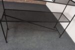 Mid-Century American Modern Iron Shelving Unit / Etagere by Freda Diamond - Image 13