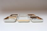 Set of Six Fornasetti Gilt Porcelain Profili Romani Roman Emperor Vide Poches - Image 5
