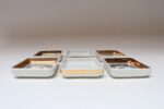 Set of Six Fornasetti Gilt Porcelain Profili Romani Roman Emperor Vide Poches - Image 5