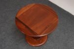 Mid-Century Modern Solid Walnut Tulip Style Pedestal Side Table by Prodelco - Image 8
