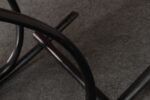 Vintage Thonet Ebonized Bentwood and Rattan Rocking Chair - Image 31