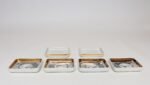 Set of Six Fornasetti Gilt Porcelain Profili Romani Roman Emperor Vide Poches - Image 10