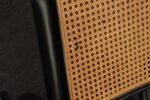 Vintage Thonet Ebonized Bentwood and Rattan Rocking Chair - Image 18