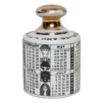 Vintage Italian Modern "1964" Porcelain Zodiac Calendar in by Piero Fornasetti