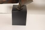 Pair of Vintage Brutalist Steel "Ribbon" Table Lamps by Richard Barr For Laurel - Image 22