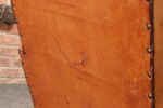 Pair of French Art Deco Leather Angled Back Club Chairs with Nailhead Decoration - Image 40