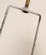 Pair of Vintage Brutalist Steel "Ribbon" Table Lamps by Richard Barr For Laurel - Image 25