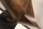 Pair of Vintage Brutalist Steel "Ribbon" Table Lamps by Richard Barr For Laurel - Image 11