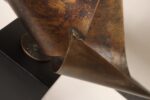 Pair of Vintage Brutalist Steel "Ribbon" Table Lamps by Richard Barr For Laurel - Image 10