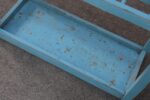 Primitive American Robin's Egg Blue Painted Wood Umbrella or Cane Stand - Image 21