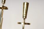 Pair of Vintage Brass Candelabra by Tommi Parzinger for Dorlyn Silversmiths - Image 10