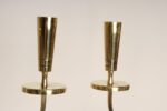 Pair of Vintage Brass Candelabra by Tommi Parzinger for Dorlyn Silversmiths - Image 6