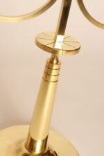 Pair of Vintage Brass Candelabra by Tommi Parzinger for Dorlyn Silversmiths - Image 11