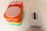 Mid Century Mexican Modern Stacking Rainbow Picnic Tray Set by Pymsa - Image 4