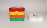Mid Century Mexican Modern Stacking Rainbow Picnic Tray Set by Pymsa - Image 3