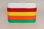 Mid Century Mexican Modern Stacking Rainbow Picnic Tray Set by Pymsa - Image 6