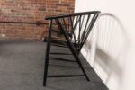 Vintage Pair Swedish Ebonized Beechwood Sunfeather Lounge Chairs by Sonna Rosen - Image 13