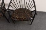 Vintage Pair Swedish Ebonized Beechwood Sunfeather Lounge Chairs by Sonna Rosen - Image 18