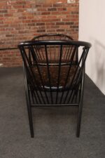Vintage Pair Swedish Ebonized Beechwood Sunfeather Lounge Chairs by Sonna Rosen - Image 16