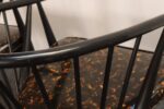 Vintage Pair Swedish Ebonized Beechwood Sunfeather Lounge Chairs by Sonna Rosen - Image 27